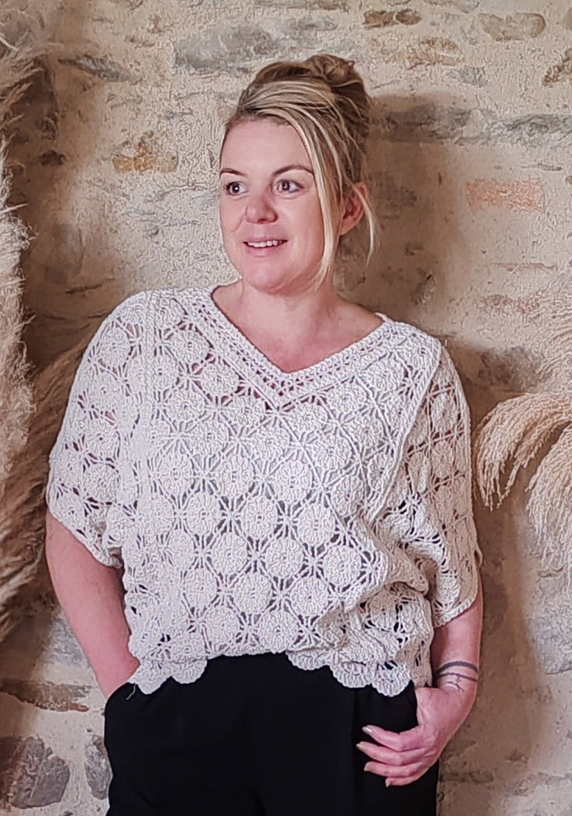 Top en crochet Eddy
