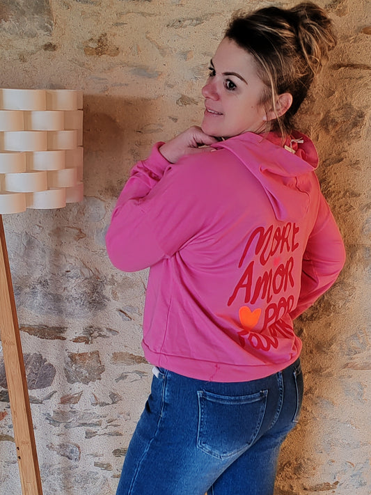 Sweat QUENTIN fuchsia