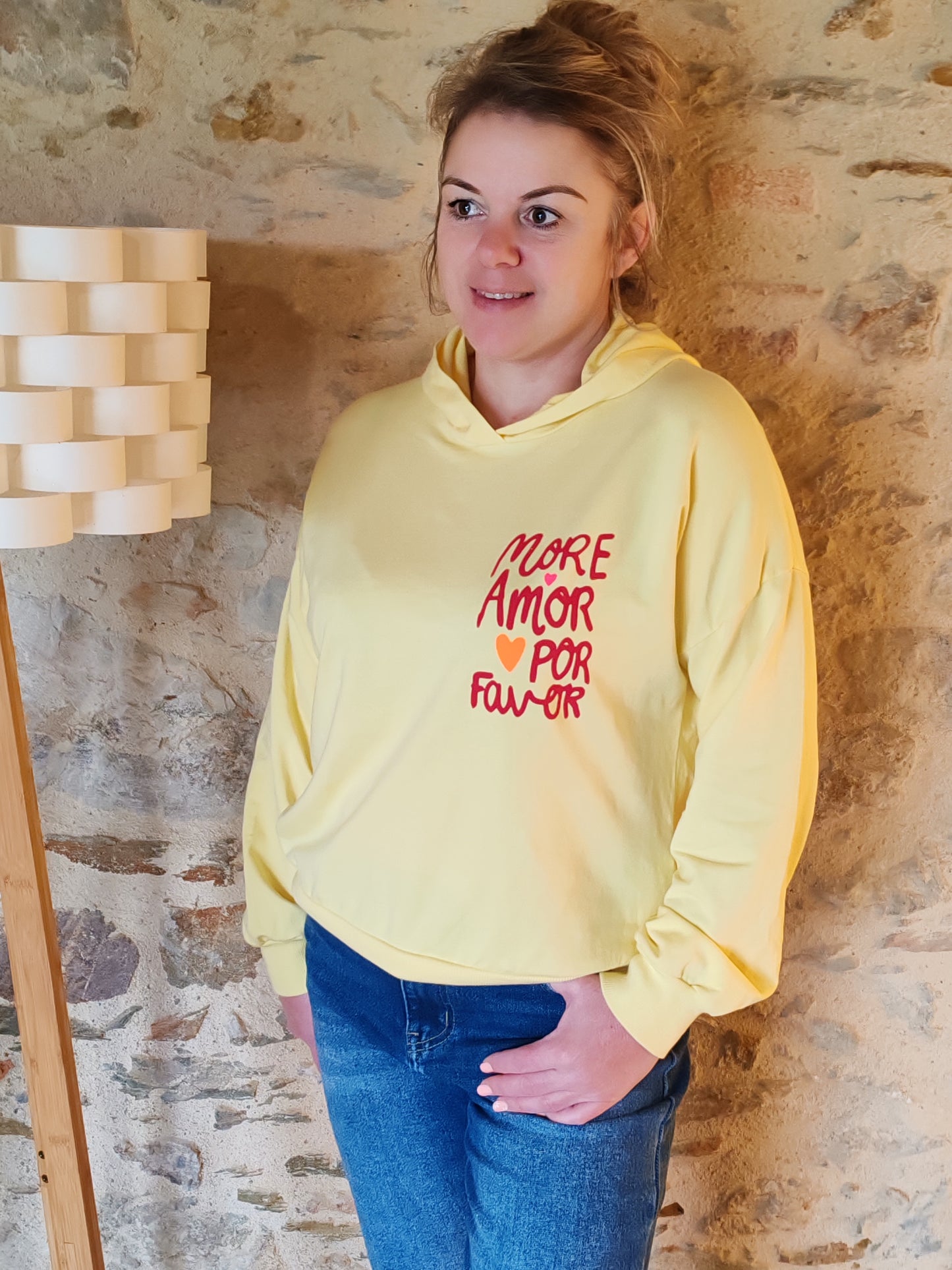 Sweat QUENTIN jaune