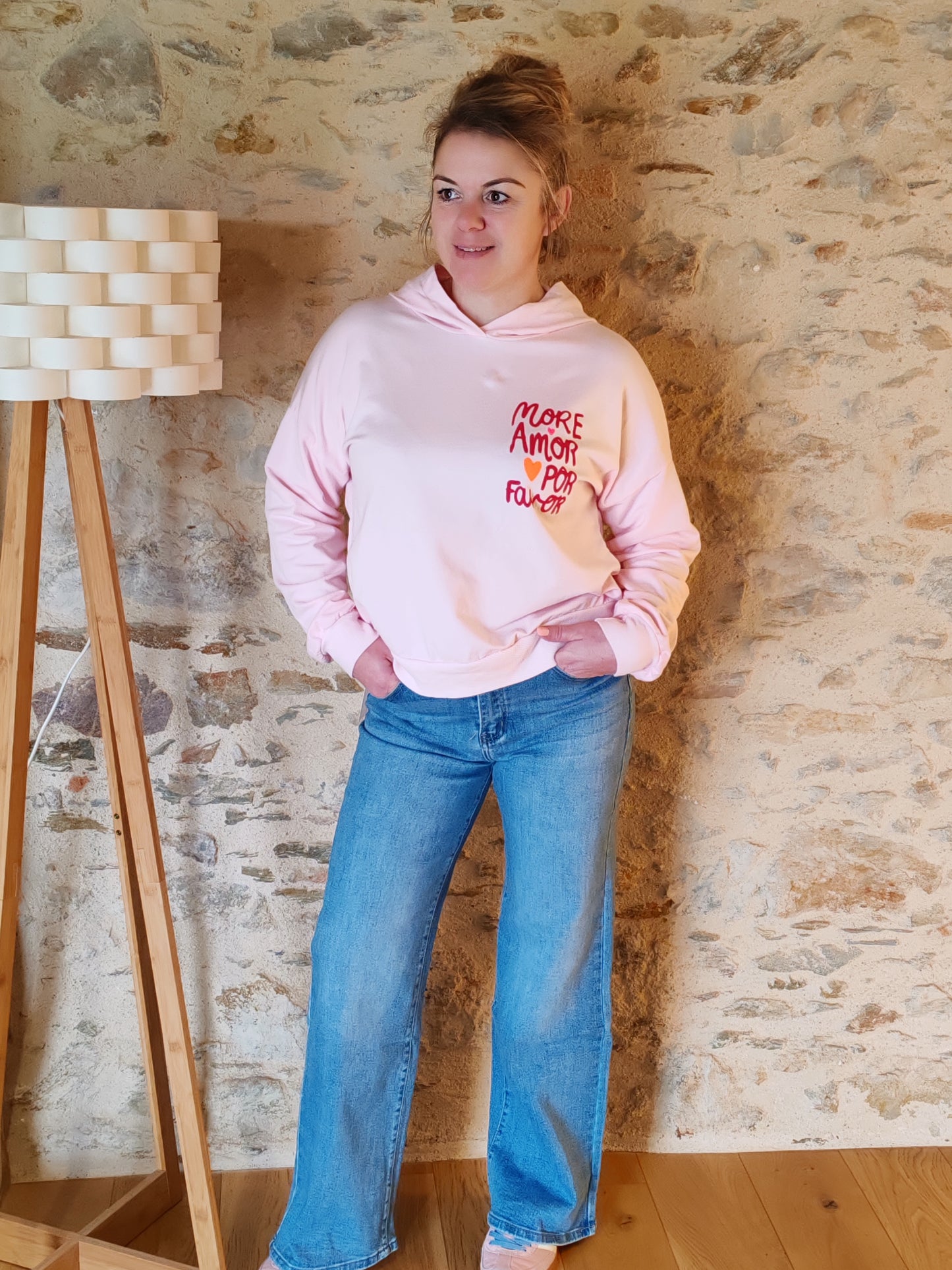 Sweat QUENTIN rose pale
