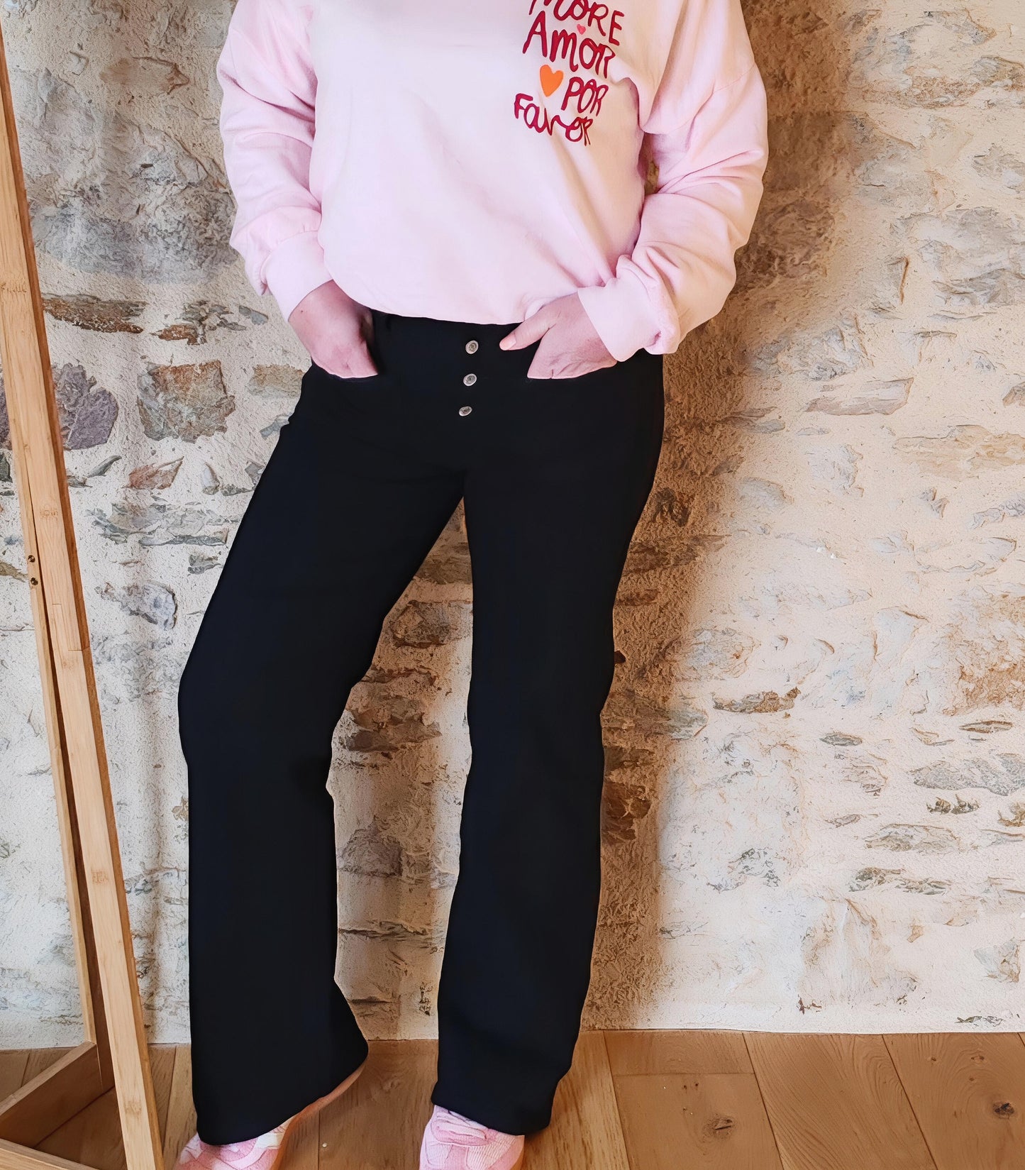 Jean large DYLAN noir