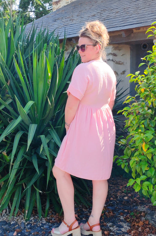 Robe LOU rose