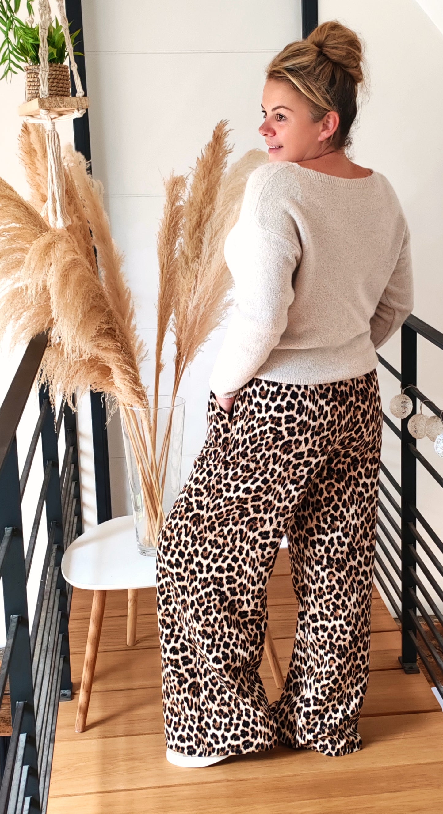 Pantalon fluide épais LEO