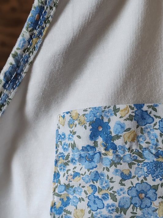 Tee shirt droit ALIA BLEU