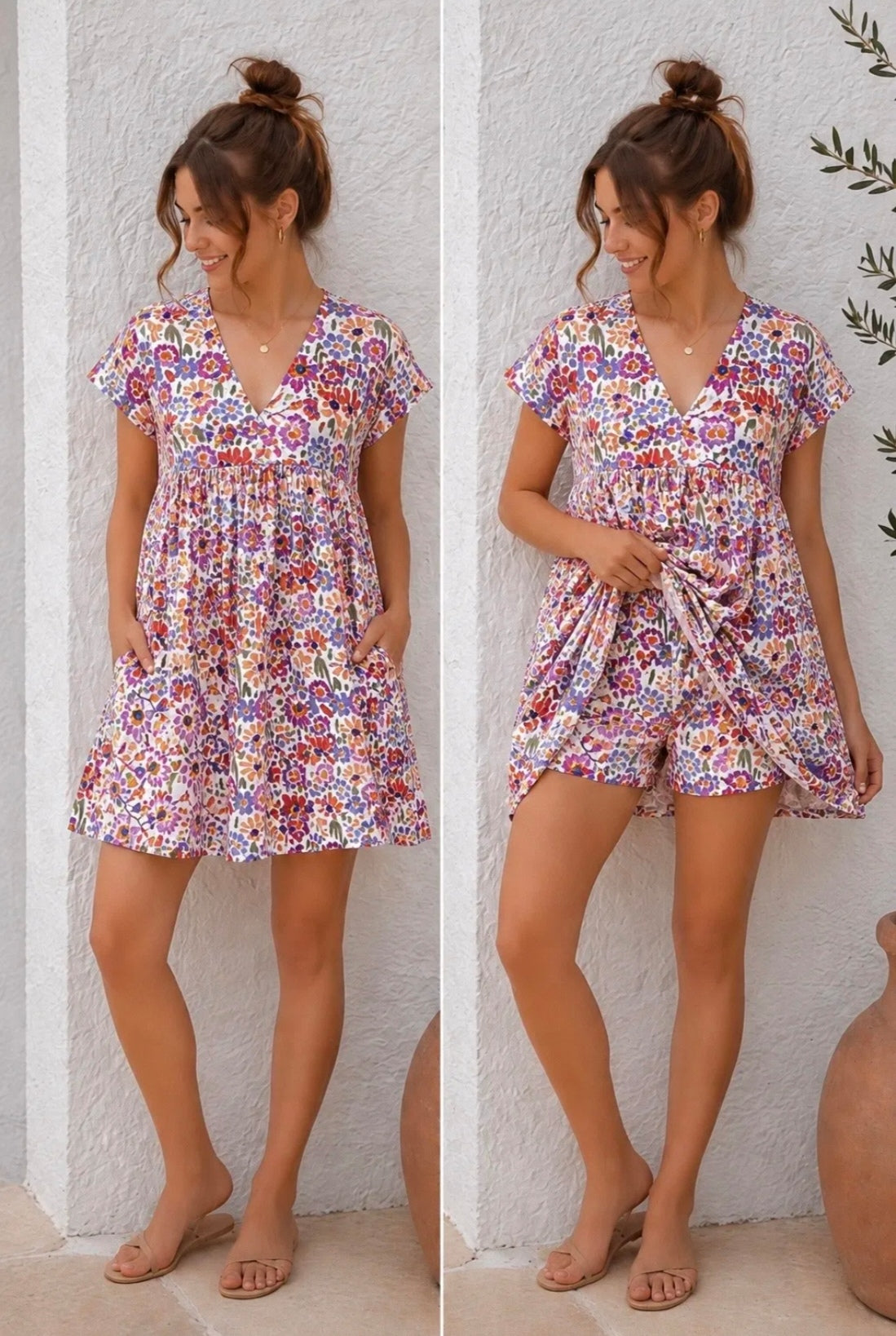 Robe short CHRISTELLE
