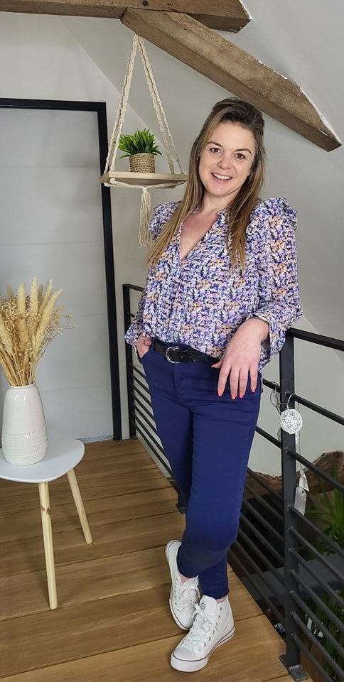 Blouse Anne Lilas