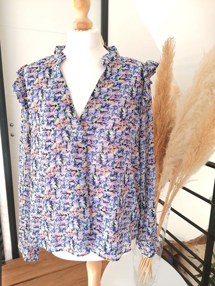 Blouse Anne Lilas