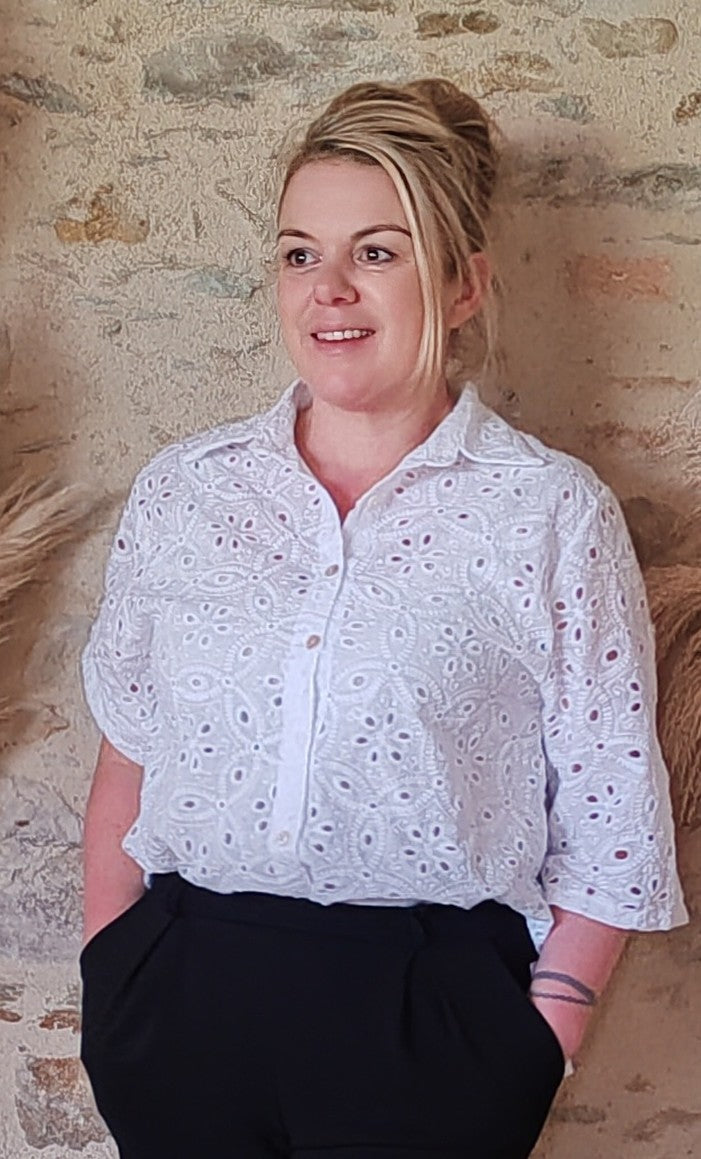 Chemise broderie Anton