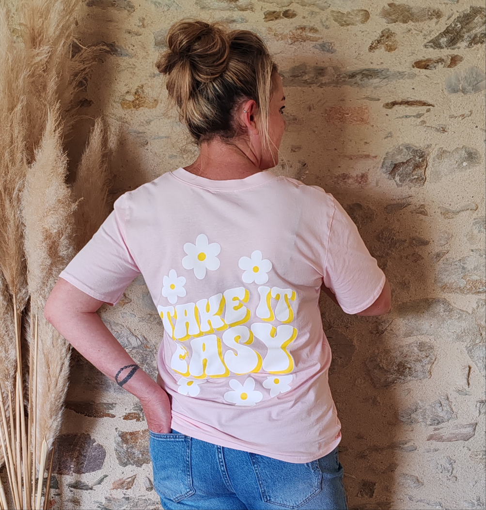 T-shirt Easy rose