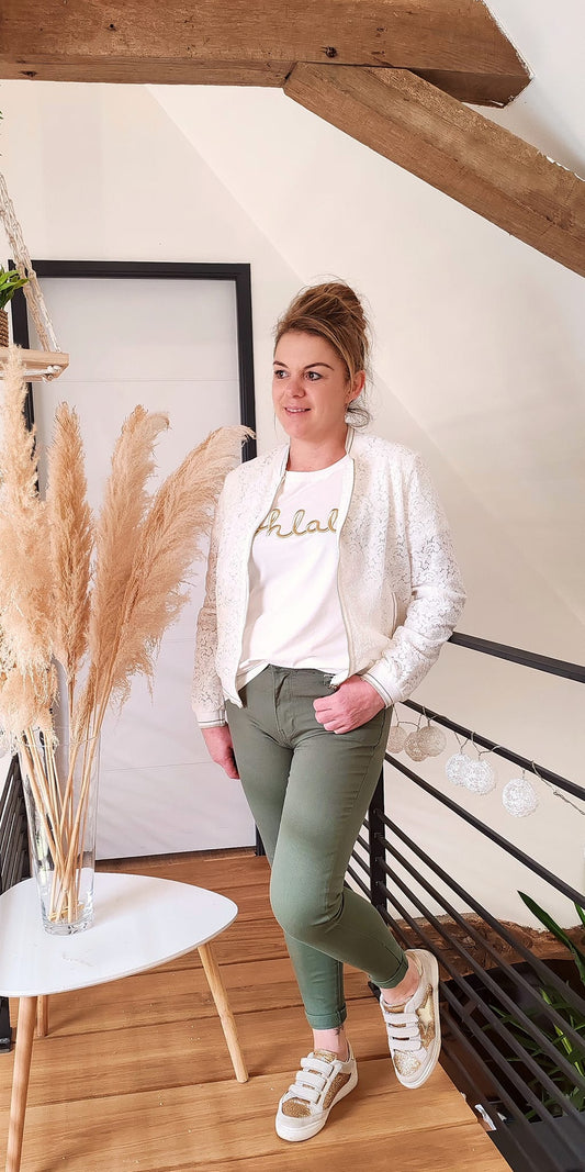 Jean Elsie vert olive