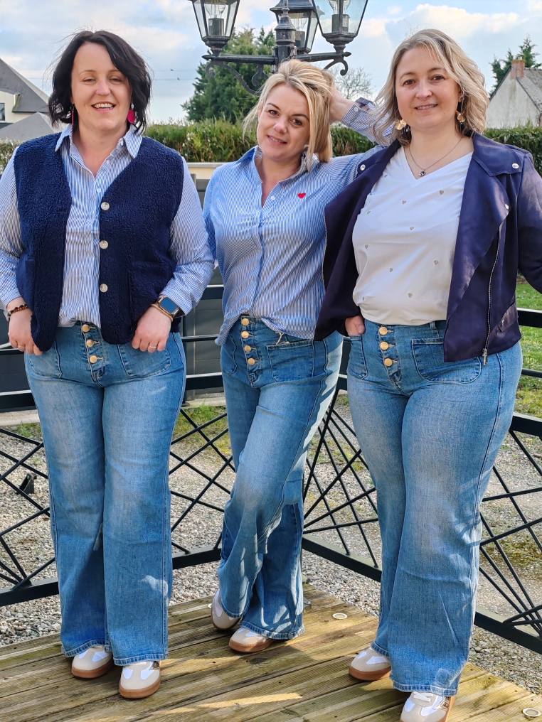 Jean large wide leg Clara