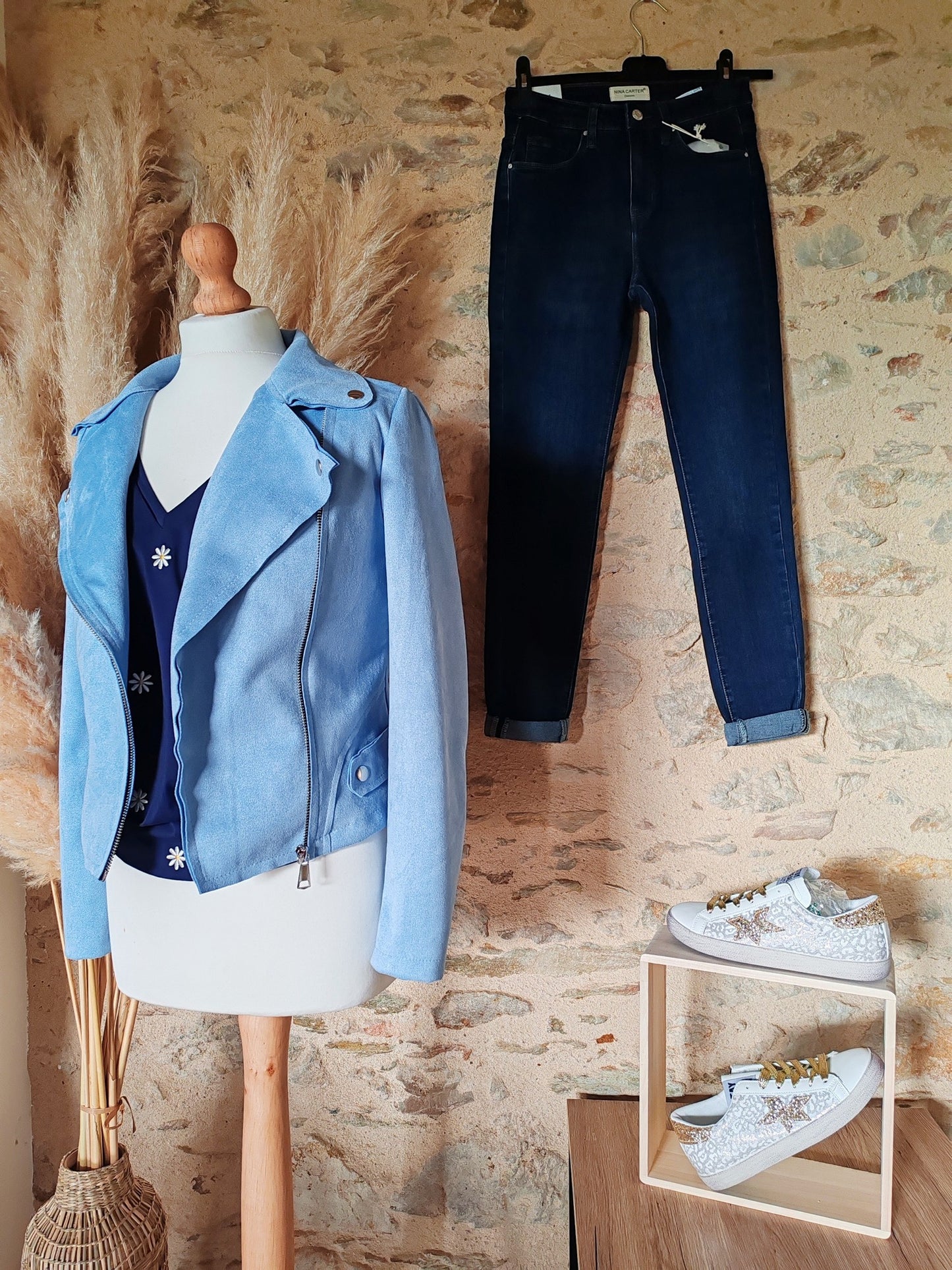 Perfecto Wendy bleu ciel