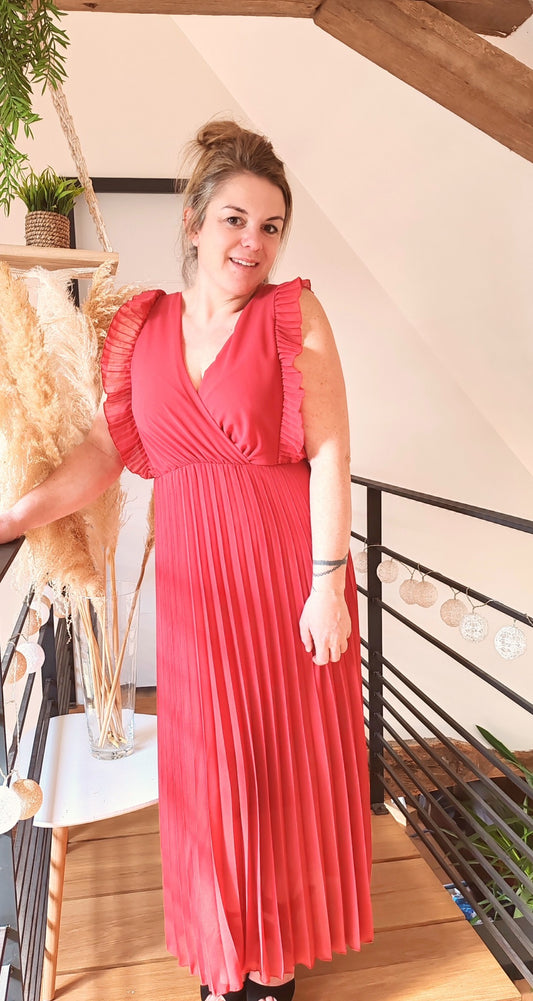 Robe Alba vieux rose