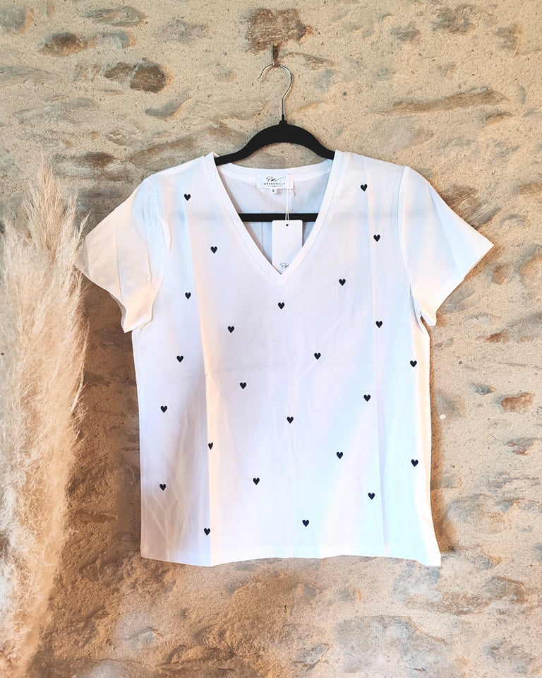 T-shirt Mylène marine