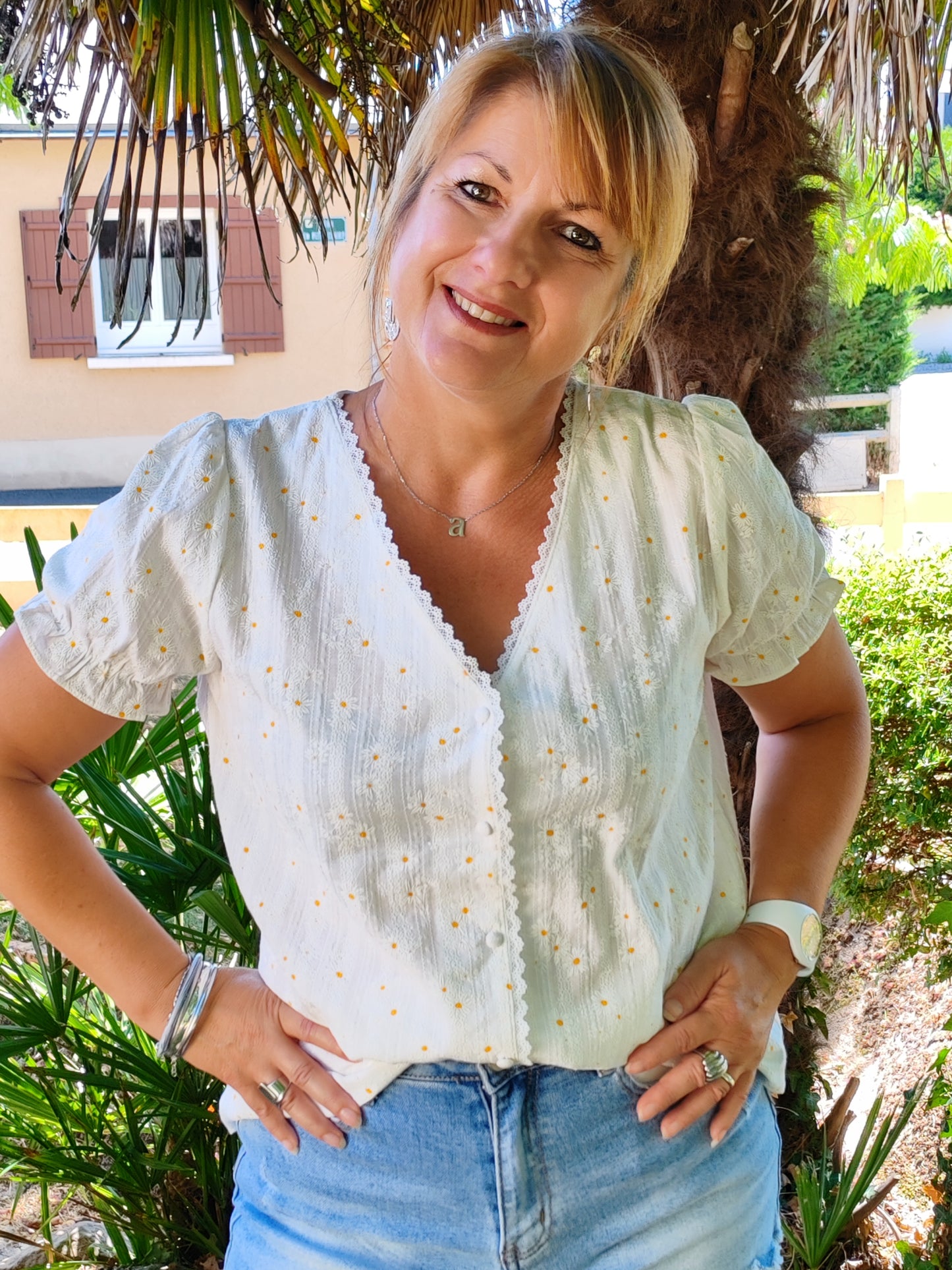 Blouse marguerite
