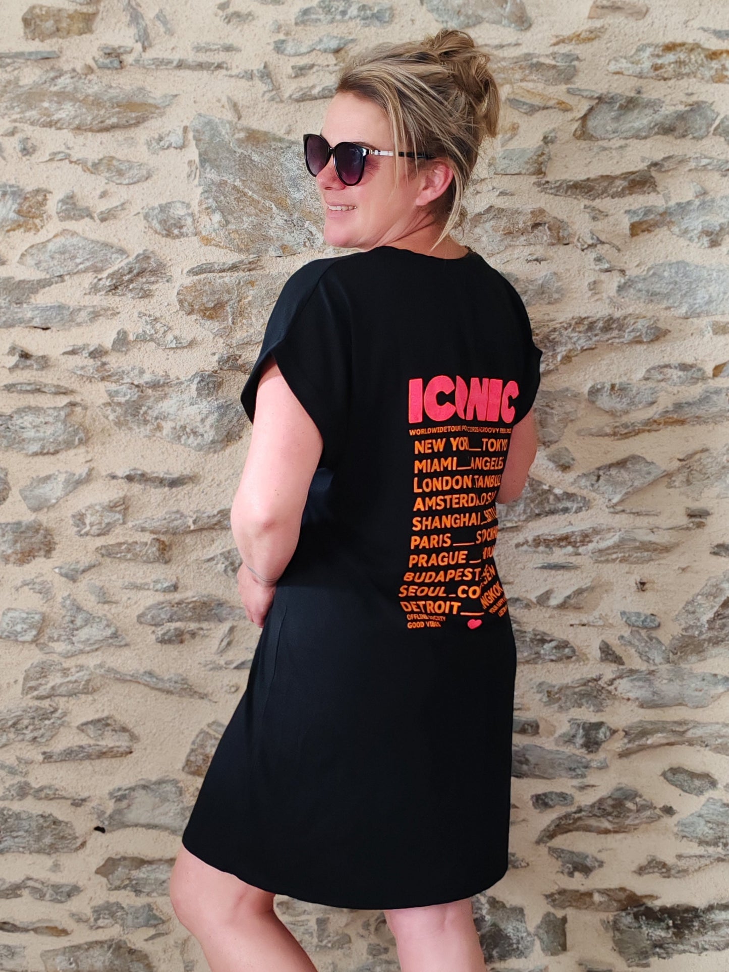 Robe tee shirt ICONIC
