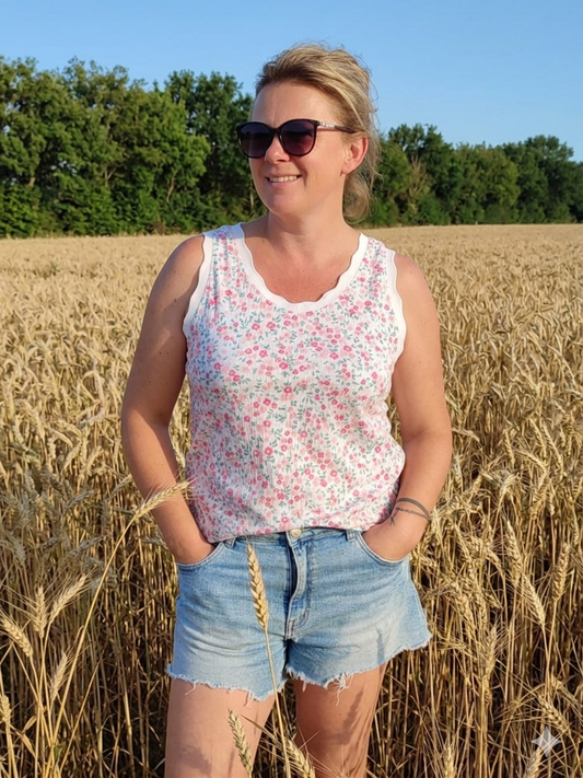 Débardeur Roxane rose