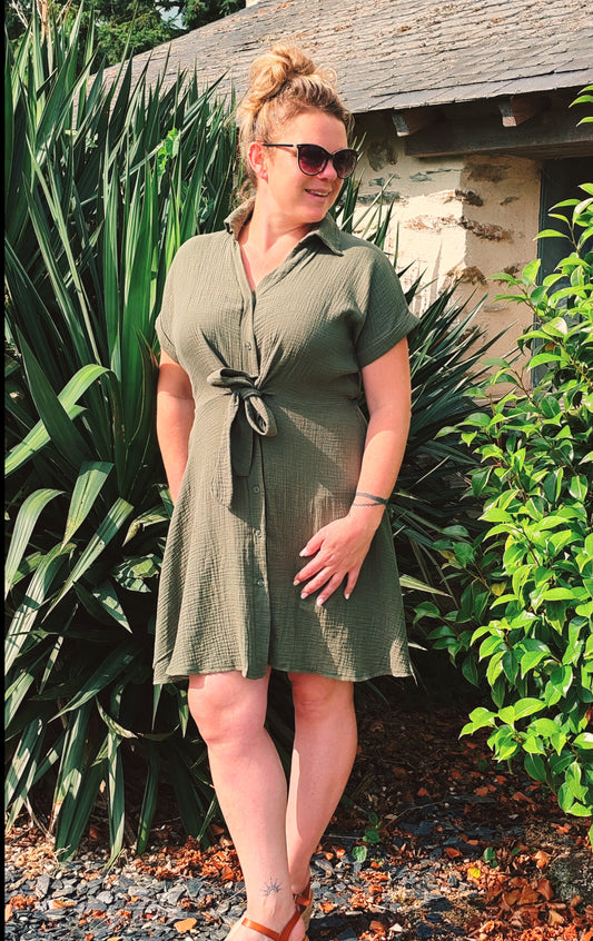 Robe LEEWANE kaki