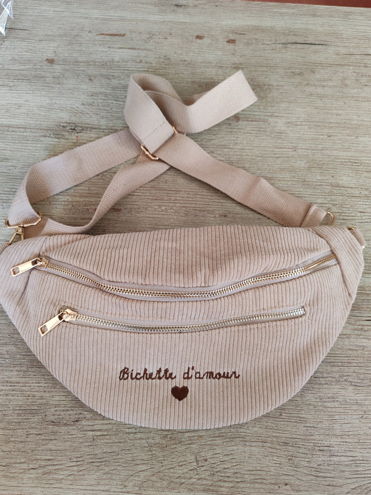 Banane Côtelée beige