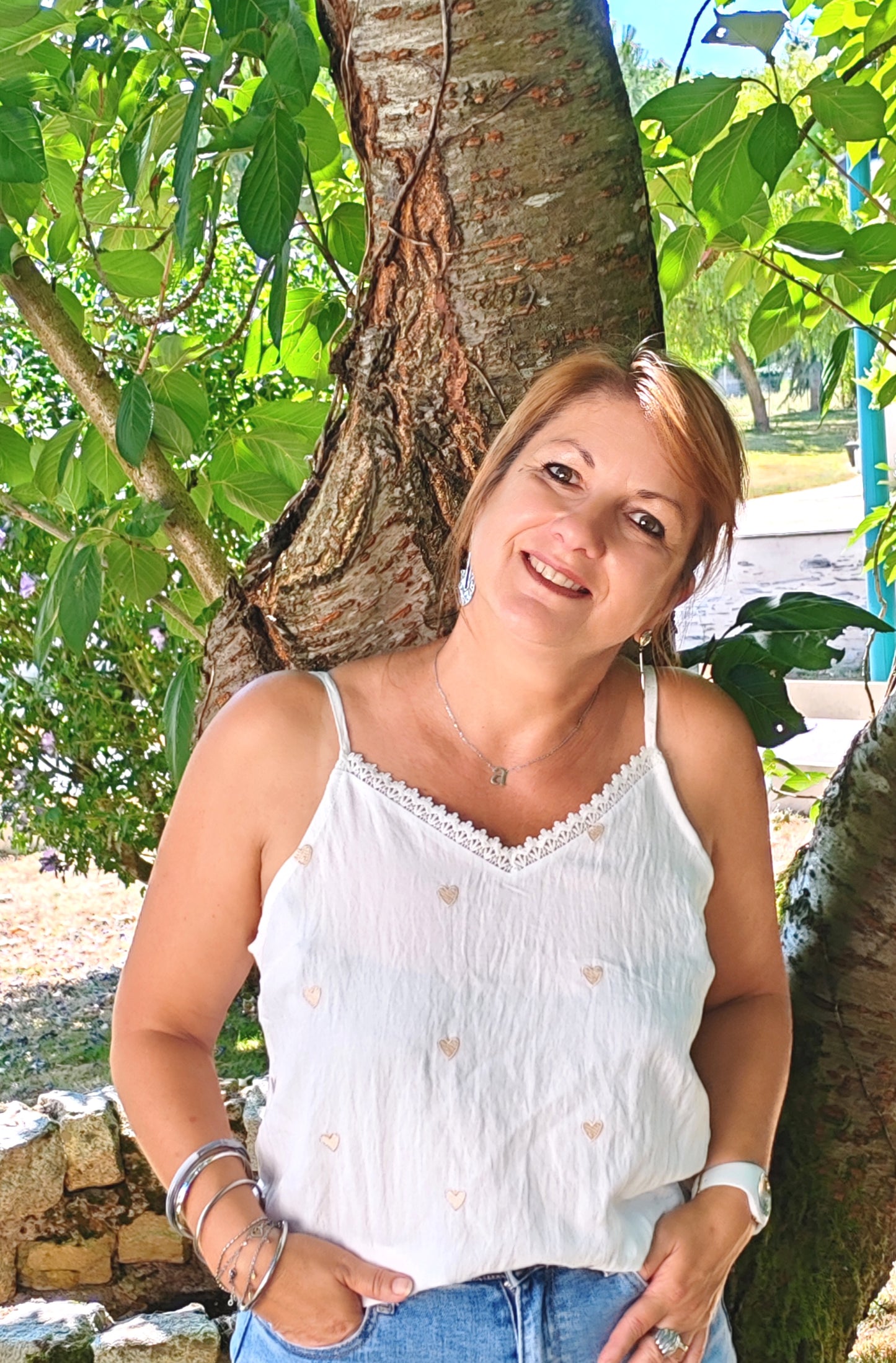 Débardeur Justine blanc