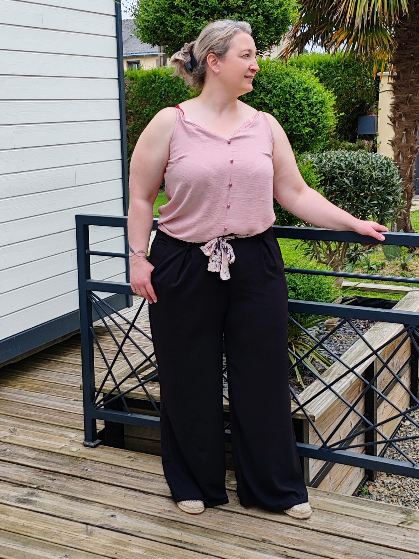 Pantalon fluide LOUIS noir