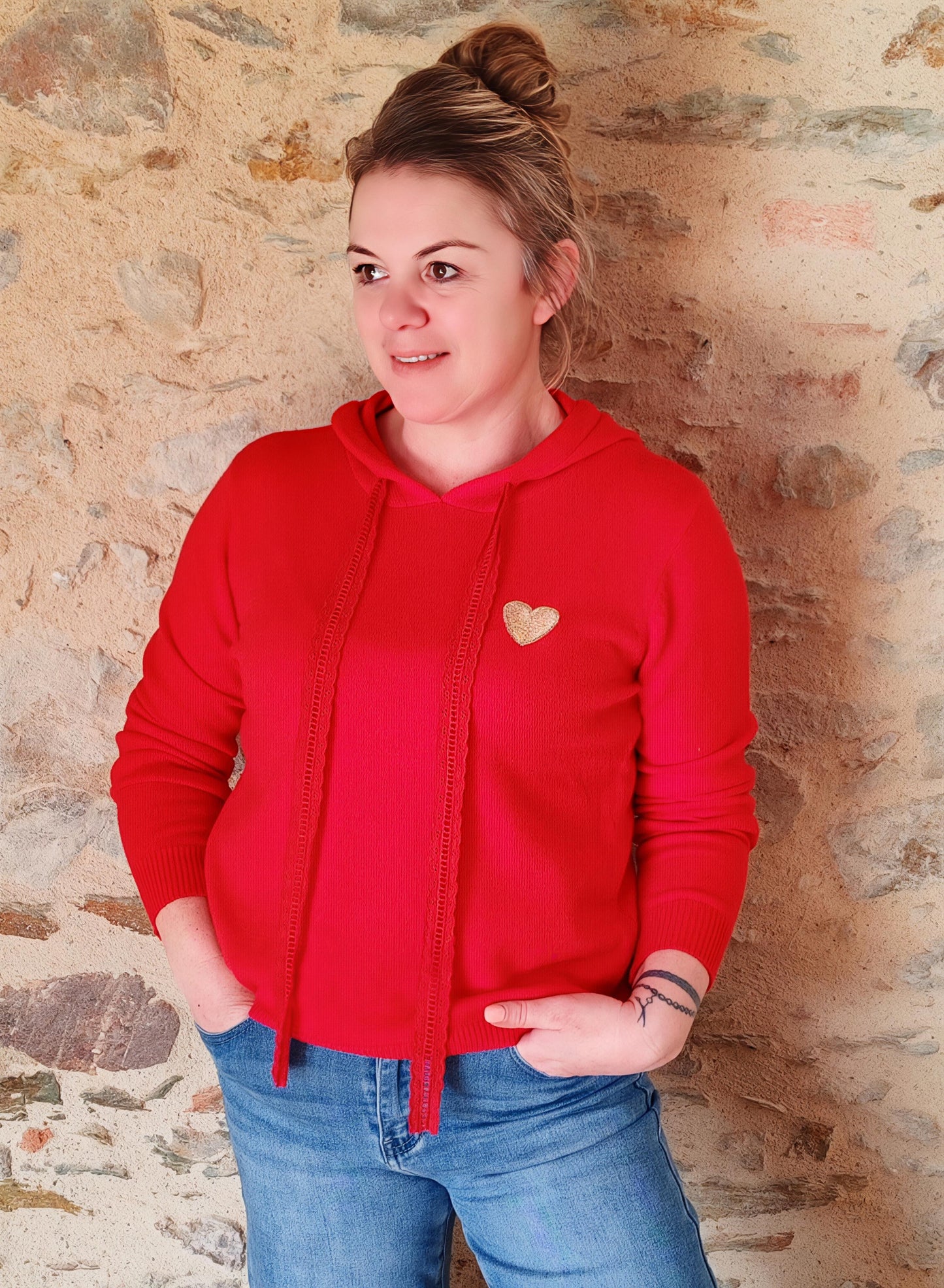 Sweat ESMÉE rouge