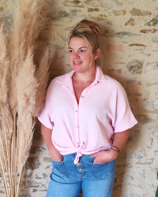 Chemise KATE rose baby