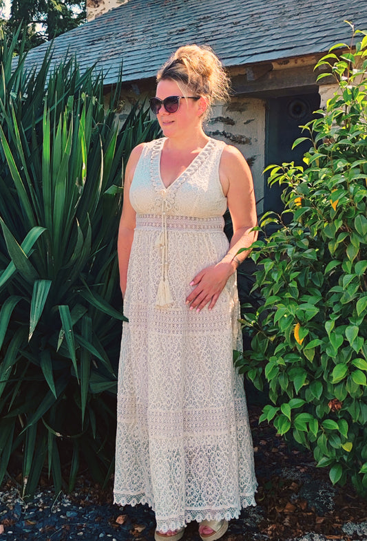 Robe longue bohème IRIS