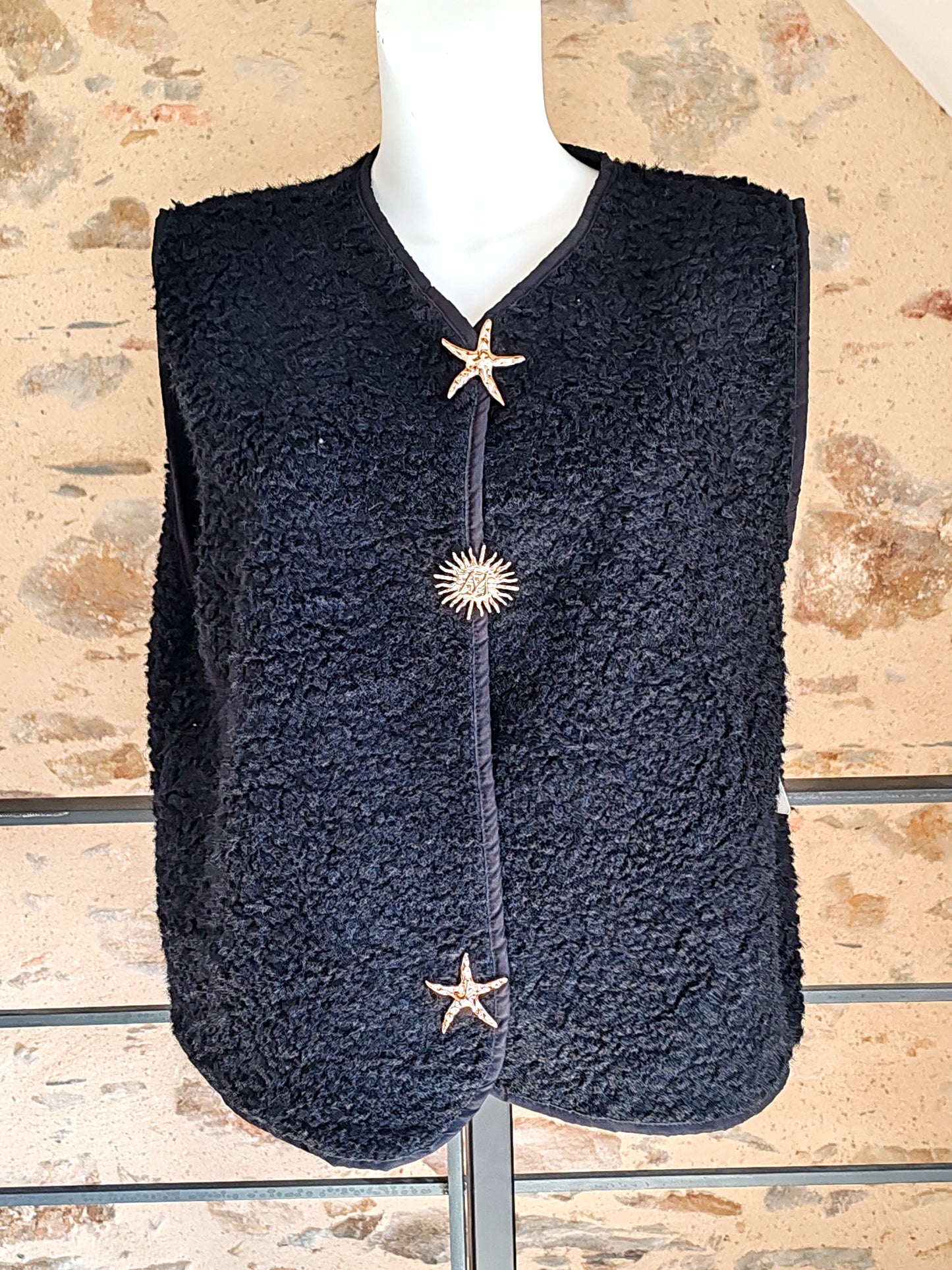 Gilet sans manche BILLY noir