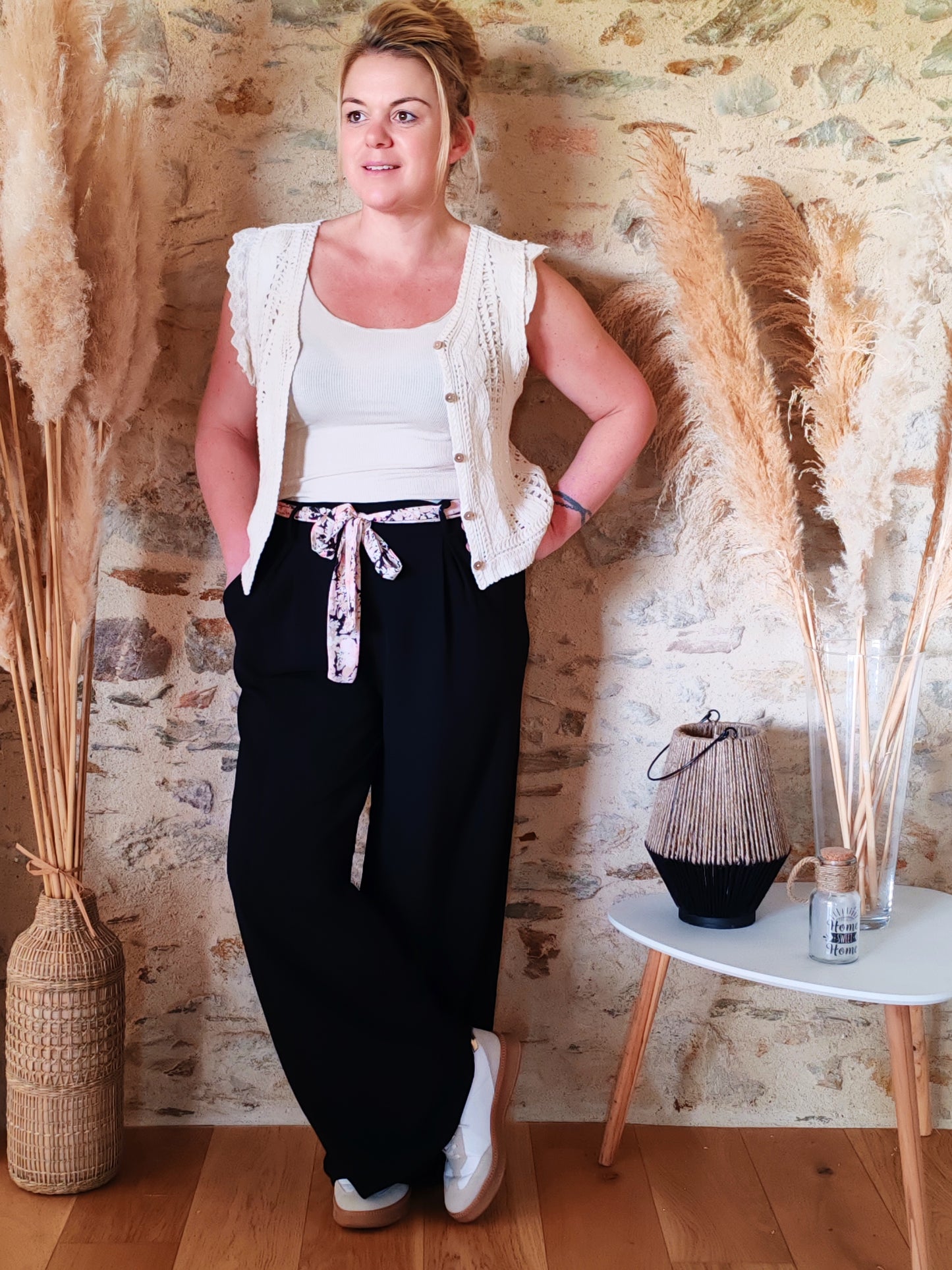 Pantalon fluide LOUIS noir