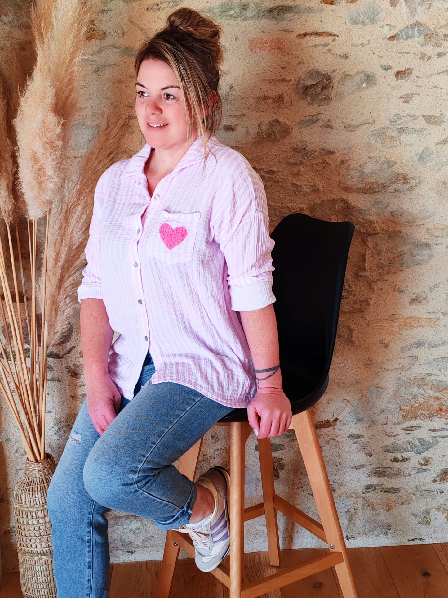 Chemise ASTRID rose