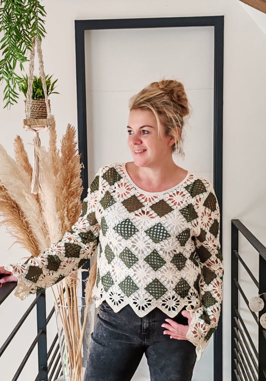 Pull crochet MATTIA
