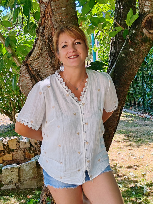 Blouse Maeva blanc