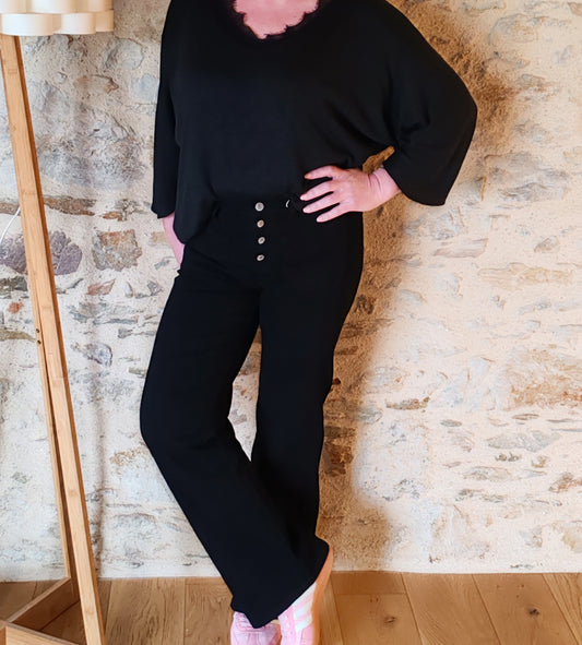 Jean large DYLAN noir