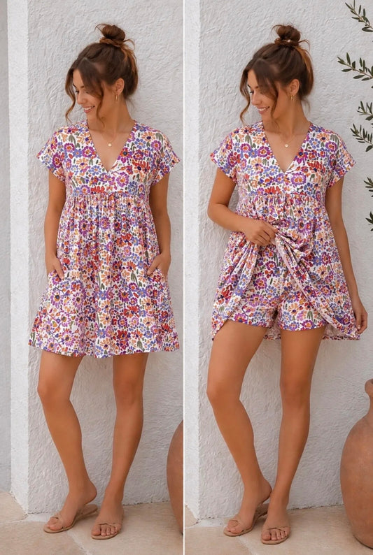 Robe short CHRISTELLE