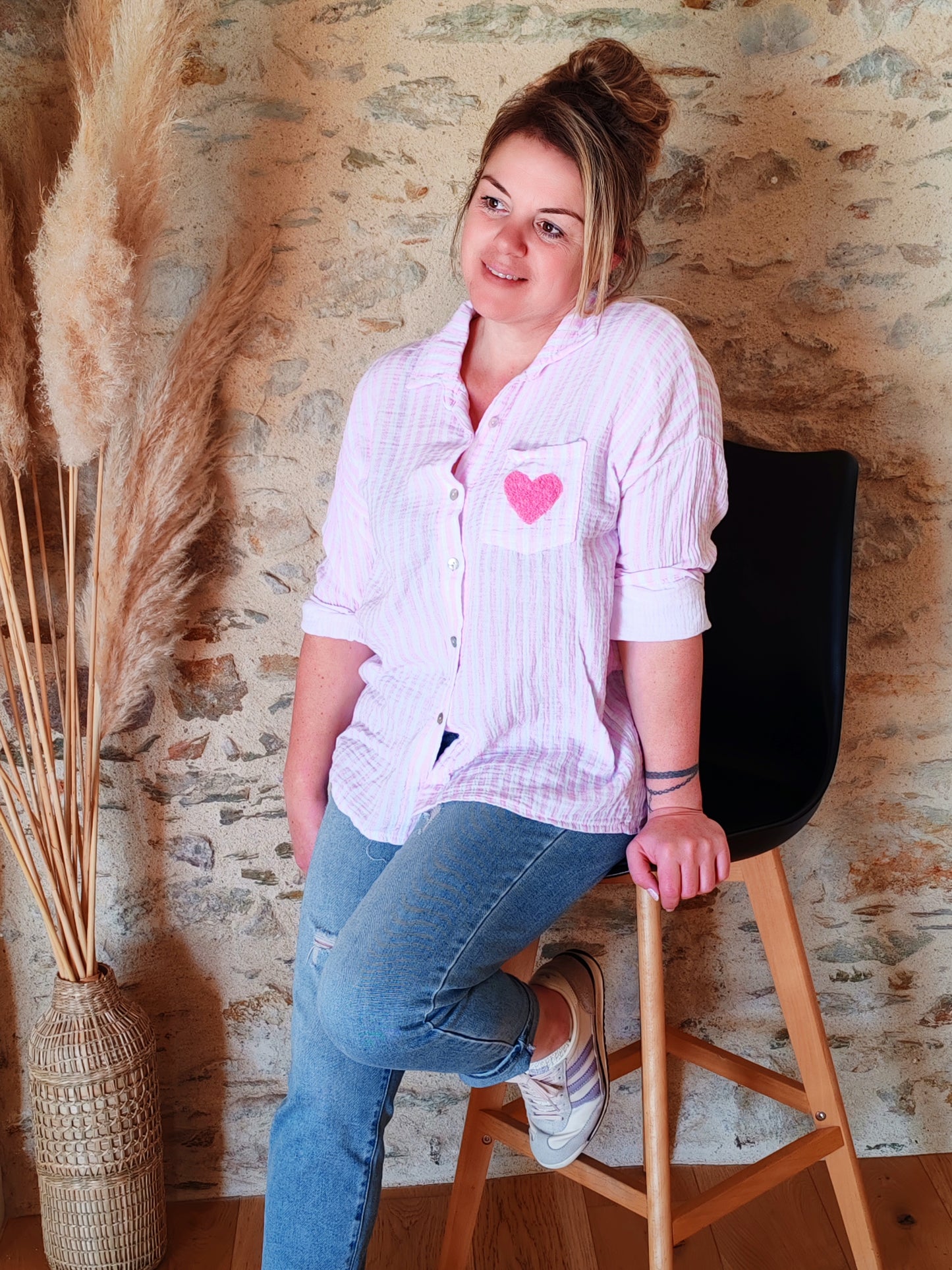 Chemise ASTRID rose