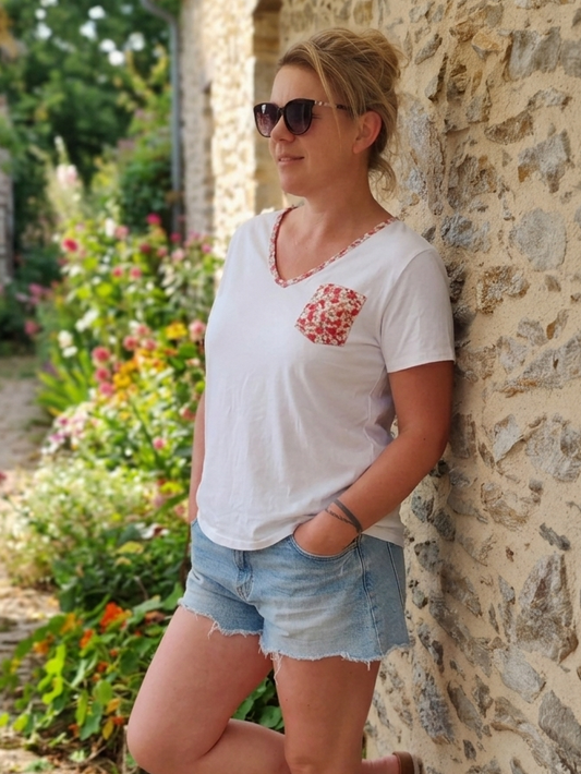 Tee shirt droit ALIA ROUGE